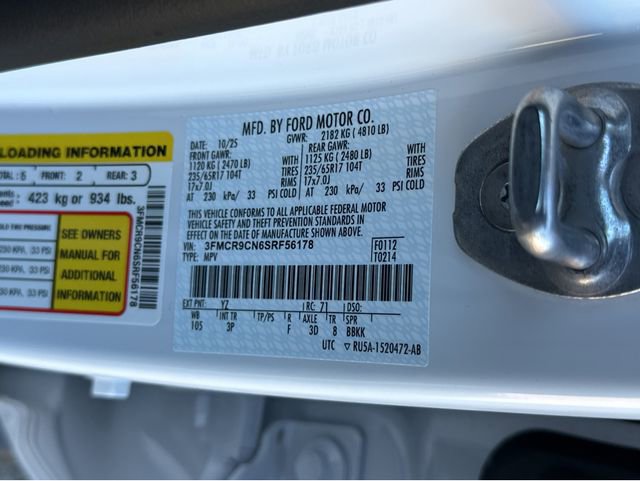 New 2025 Ford Bronco Sport Outer Banks w/ Sasquatch Outer Banks Package image 24