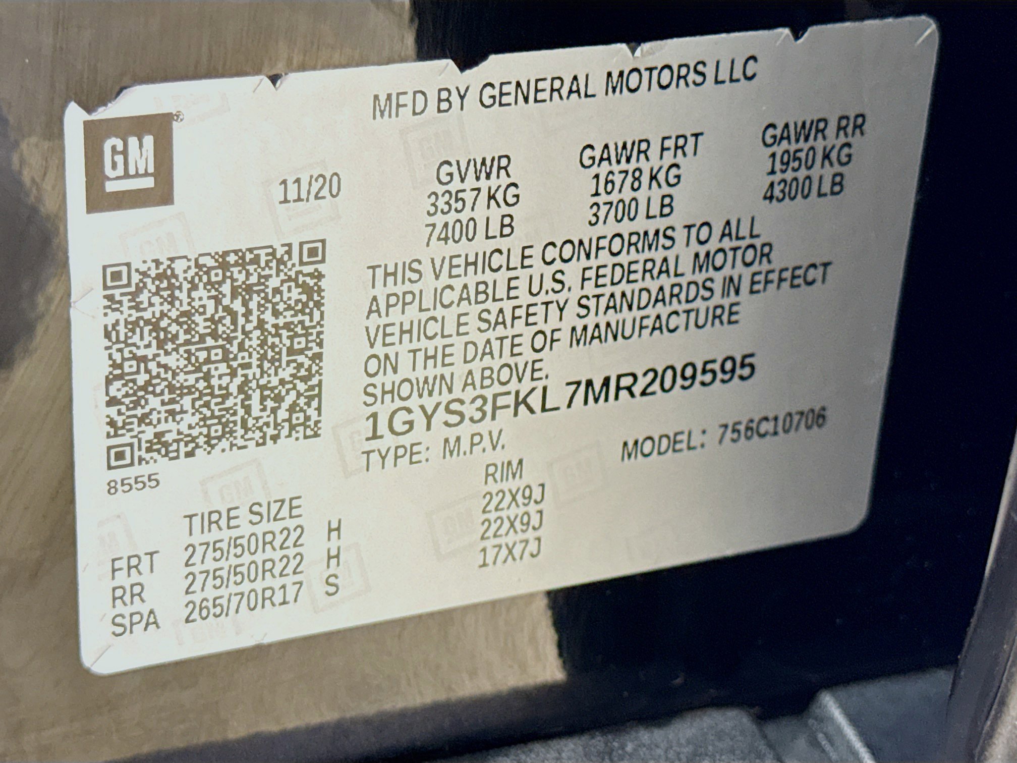 Used 2021 Cadillac Escalade Sport w/ Driver Assist Tech Package image 35