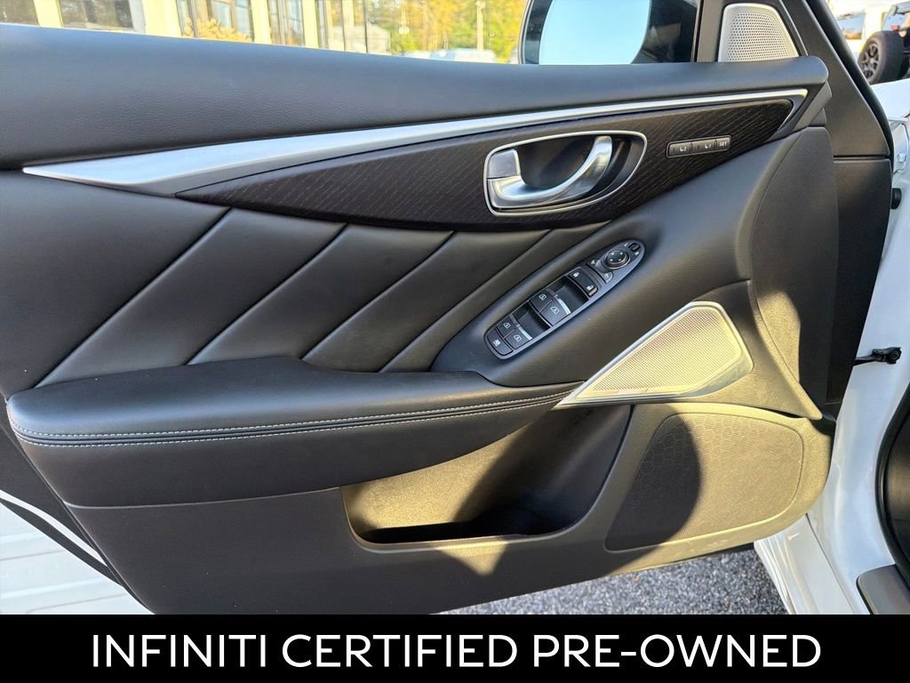 Certified 2024 INFINITI Q50 Sensory image 27