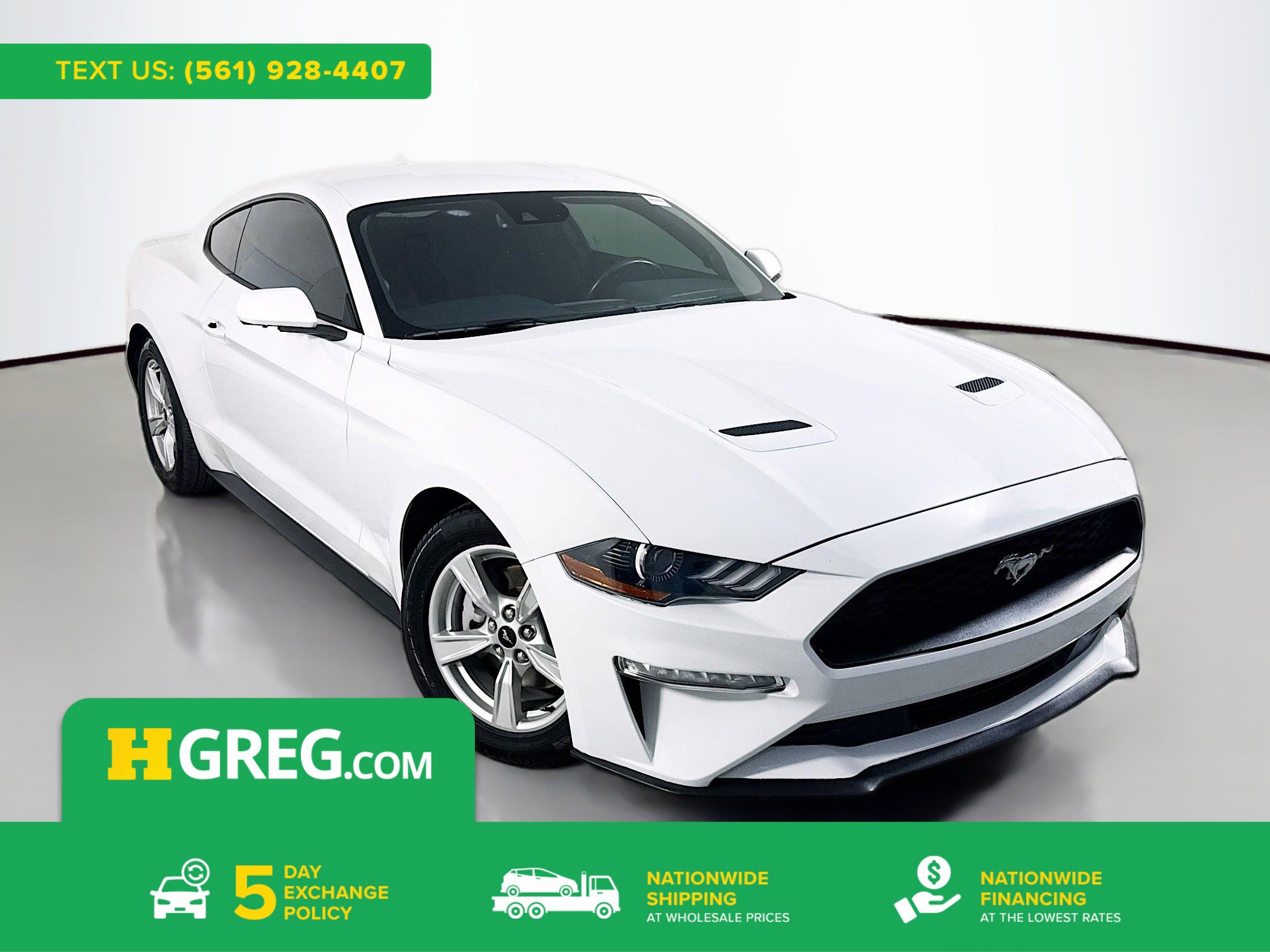 Used 2021 Ford Mustang EcoBoost image 1