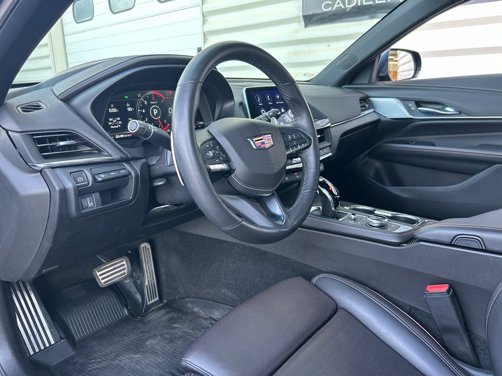 Certified 2022 Cadillac CT4 V w/ Technology Package AWD/4WD image 10