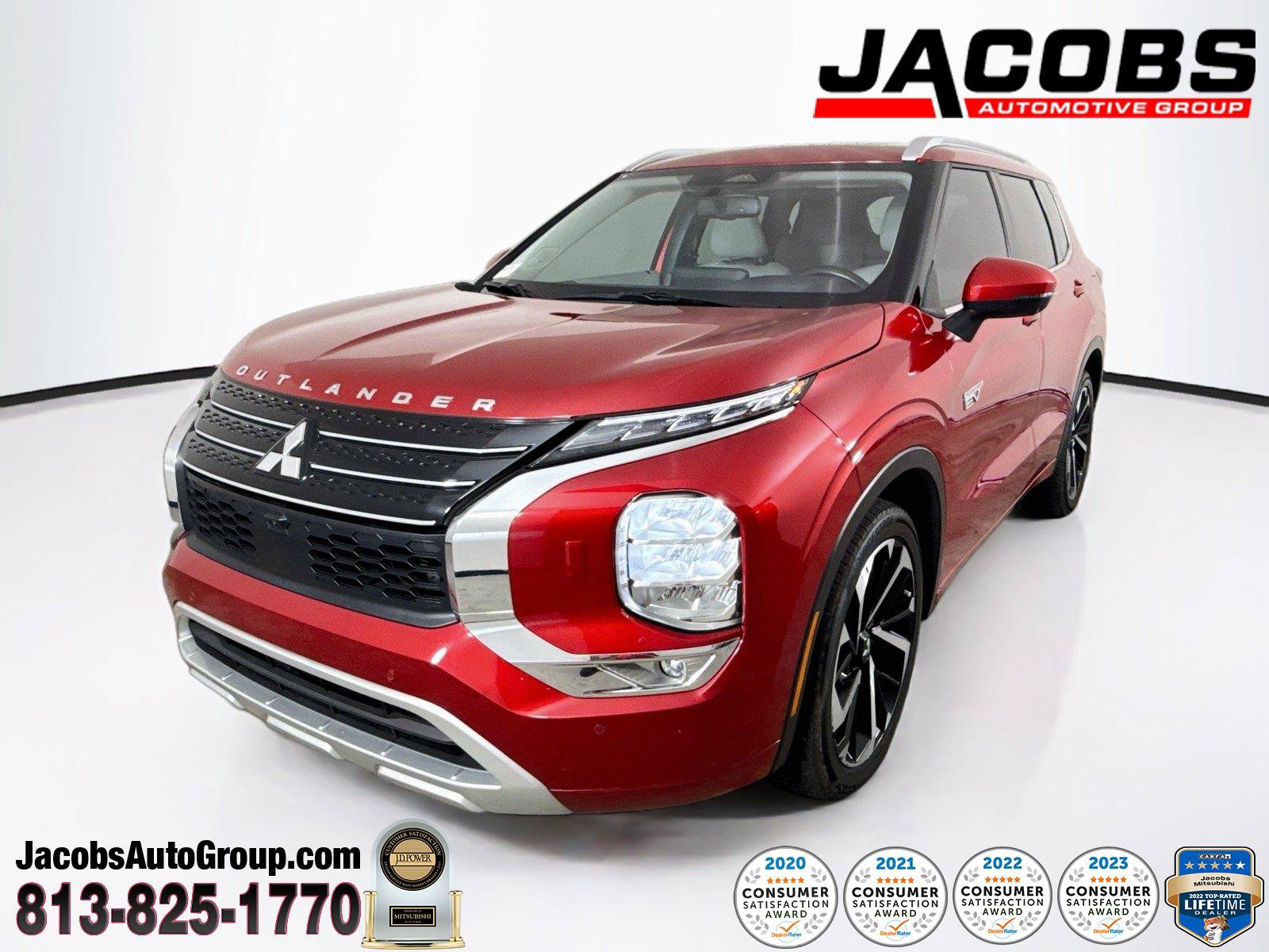 Used 2024 Mitsubishi Outlander 4WD Plug-In Hybrid image 1