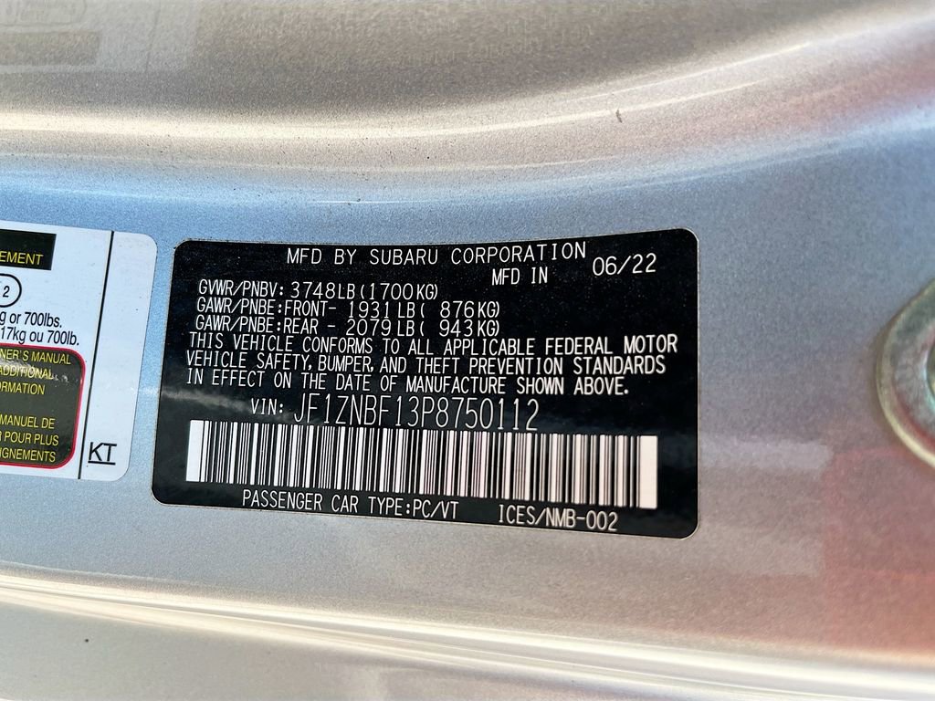 Used 2023 Toyota GR86 Premium w/ ALL Weather Mat Package (TMS) image 28