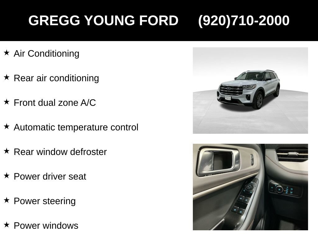 New 2026 Ford Explorer Active w/ Active Comfort Package AWD/4WD image 13