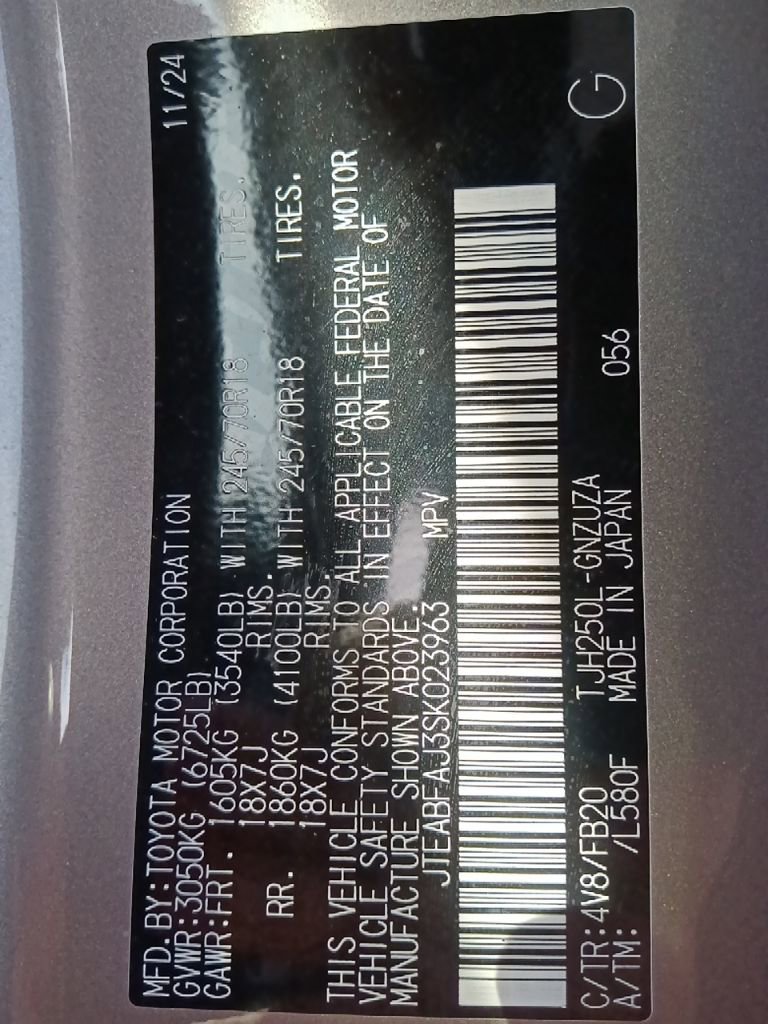 Used 2025 Toyota Land Cruiser 1958 image 35