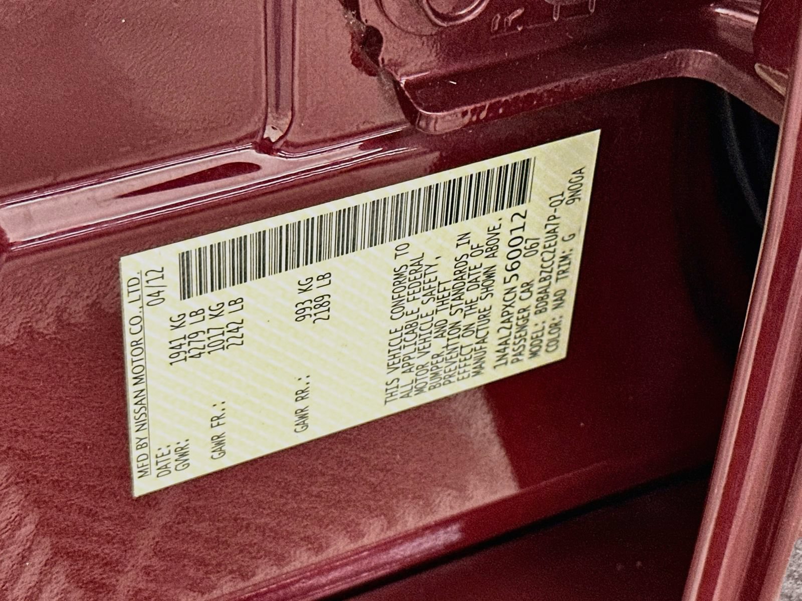 Used 2012 Nissan Altima 2.5 S w/ 20th Anniversary Pkg FWD image 28