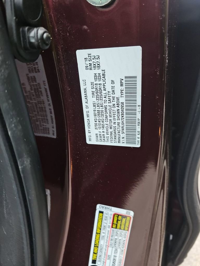 Used 2019 Honda Odyssey EX-L image 16