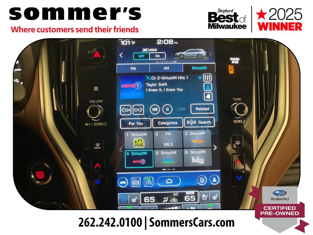 Certified 2025 Subaru Outback Touring AWD/4WD image 16