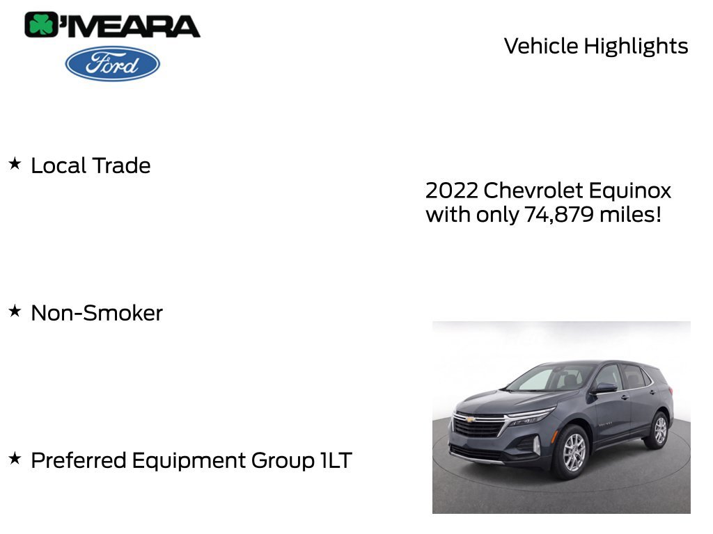 Used 2022 Chevrolet Equinox LT FWD image 7