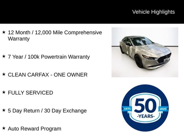Used 2024 MAZDA MAZDA3 s FWD image 12