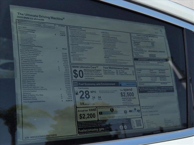 New 2026 BMW X2 xDrive28i w/ Convenience Package image 17