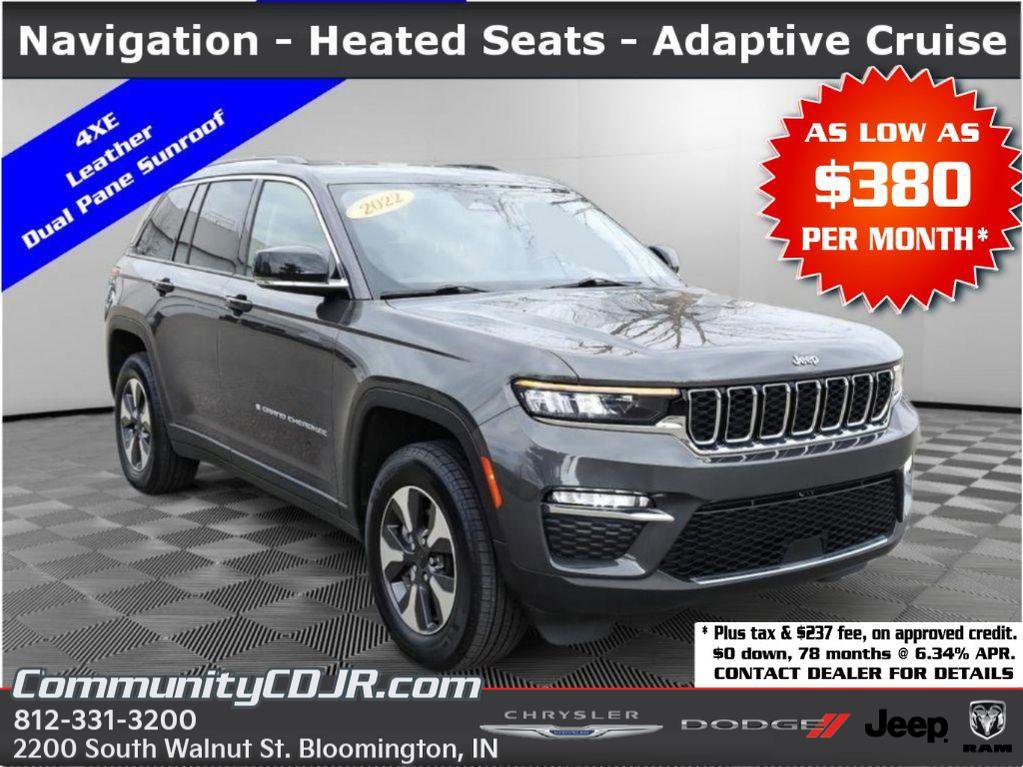 Used 2022 Jeep Grand Cherokee Limited 4xe