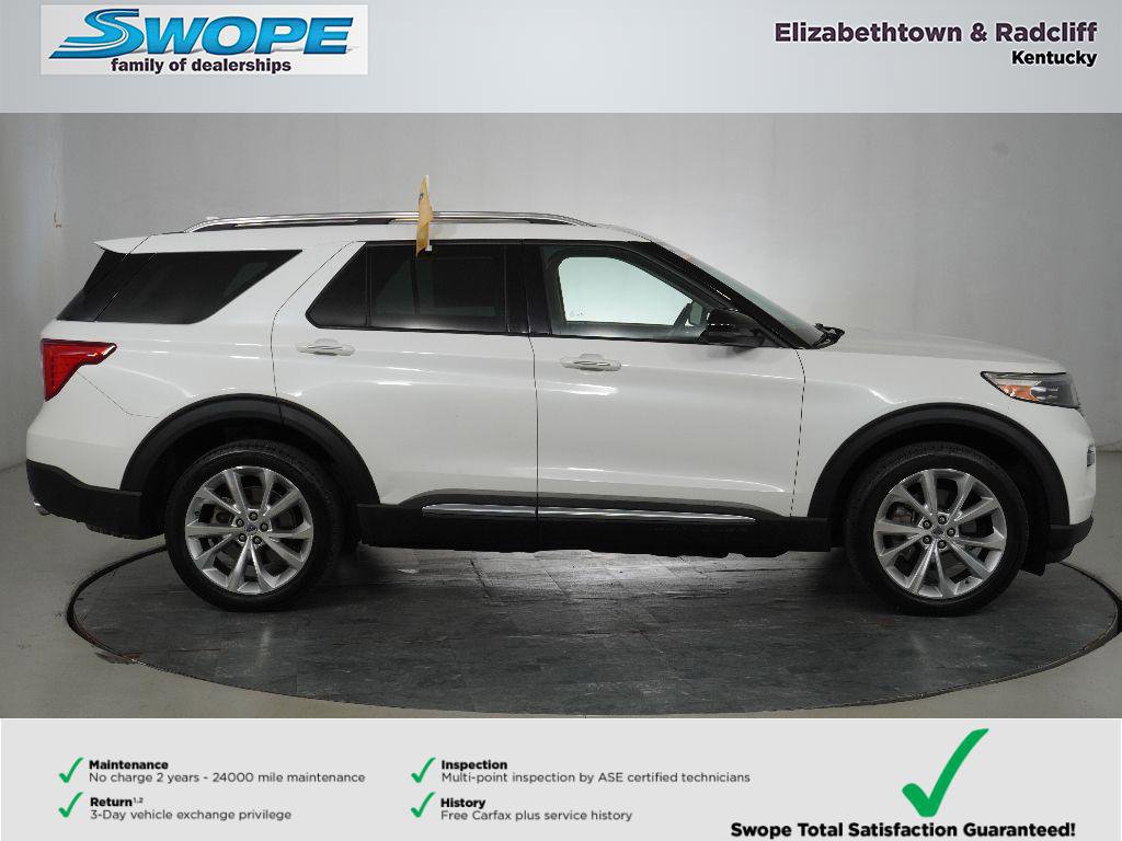 Certified 2022 Ford Explorer Platinum w/ Technology Package image 3