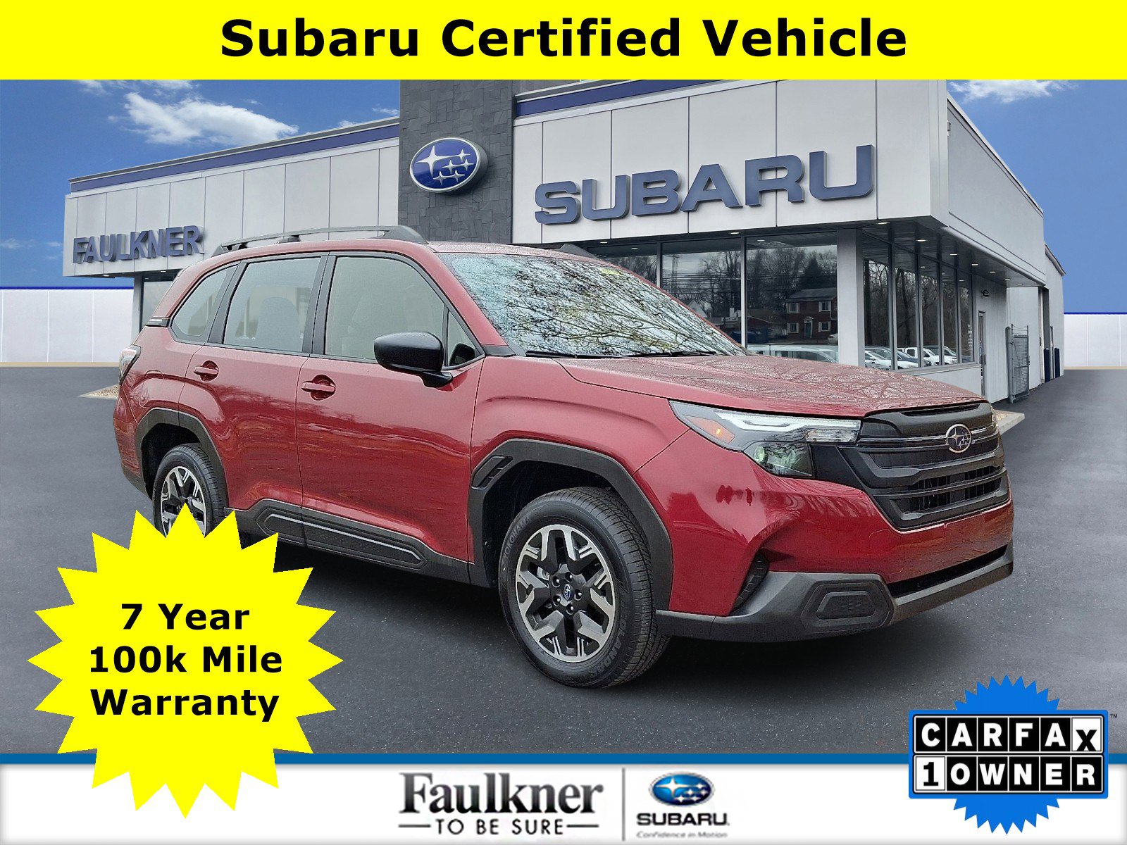 Certified 2025 Subaru Forester