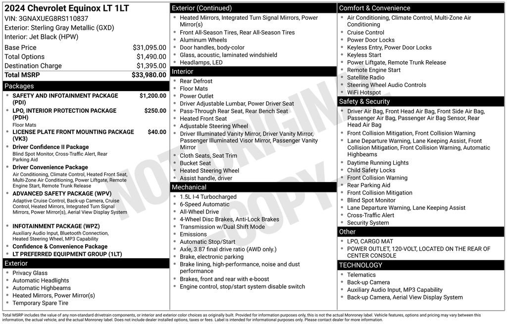 Used 2024 Chevrolet Equinox LT image 5