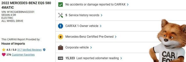 Certified 2022 Mercedes-Benz EQS 580 4MATIC Sedan video 3