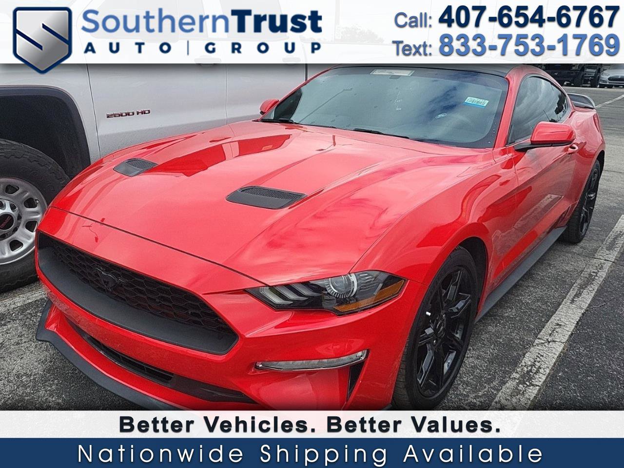 Used 2019 Ford Mustang Coupe w/ Black Accent Package