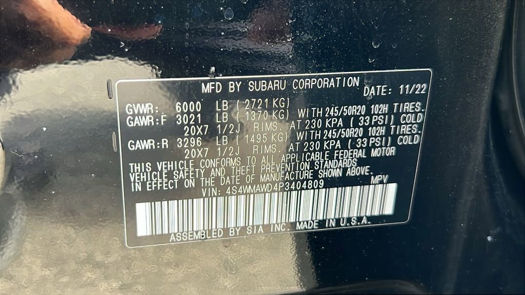 Used 2023 Subaru Ascent Touring image 35