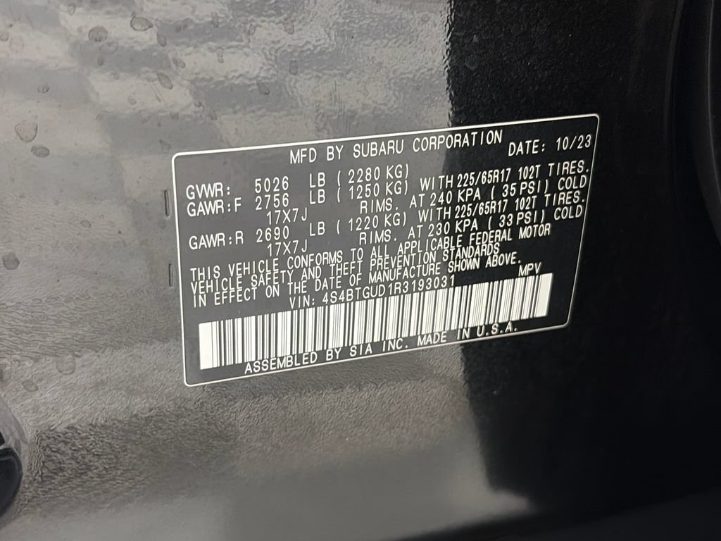 Used 2024 Subaru Outback Wilderness AWD/4WD image 9