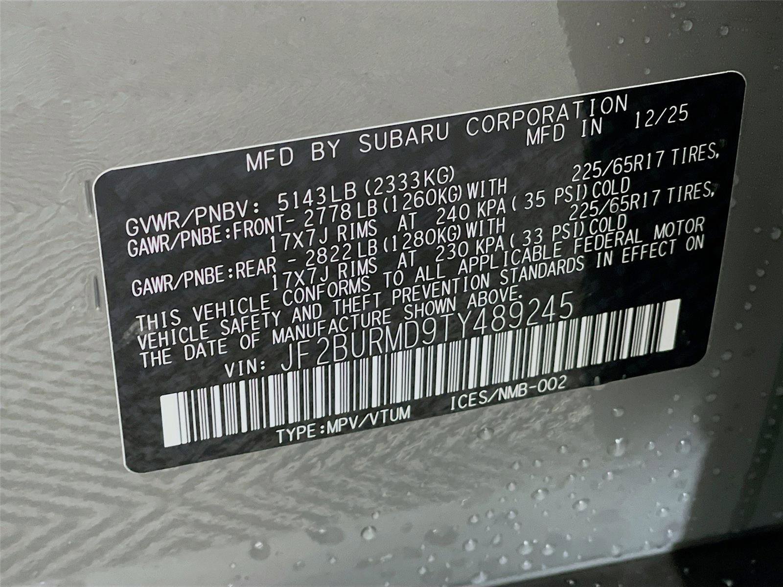 New 2026 Subaru Outback Wilderness AWD/4WD image 24