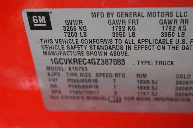 Certified 2016 Chevrolet Silverado 1500 LT w/ All Star Edition AWD/4WD image 17