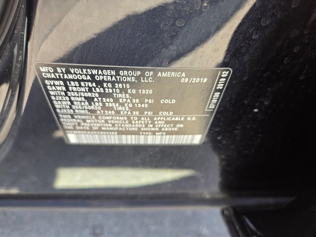 Used 2019 Volkswagen Atlas SEL FWD image 33