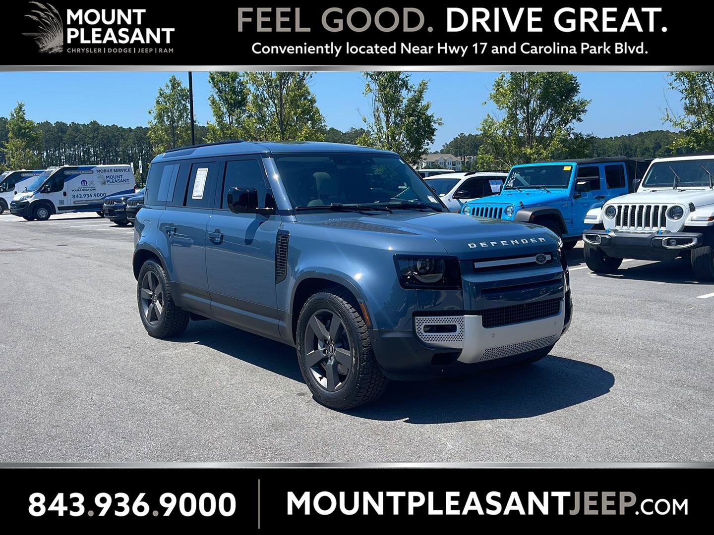 Used 2025 Land Rover Defender 110 S AWD/4WD image 1