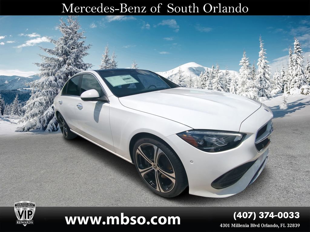 New 2025 Mercedes-Benz C 300 Sedan