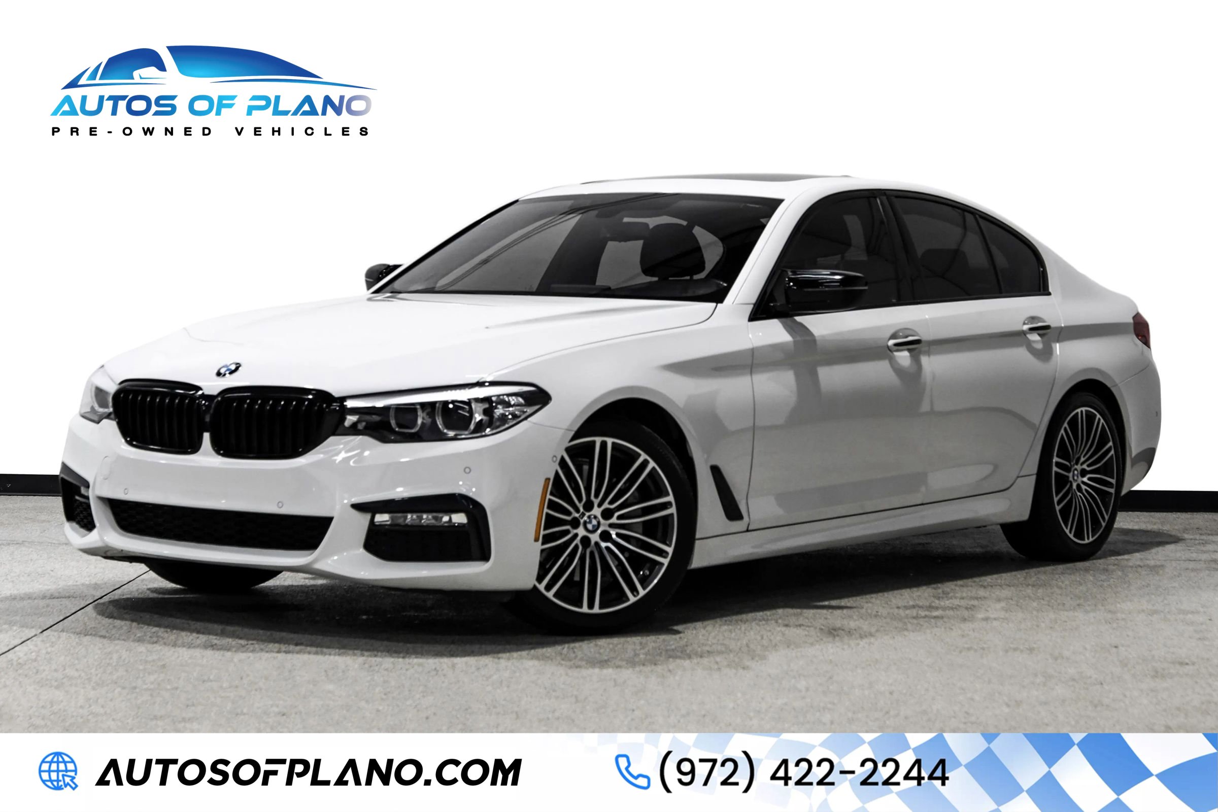 Used 2018 BMW 540i w/ M Sport Package RWD image 1