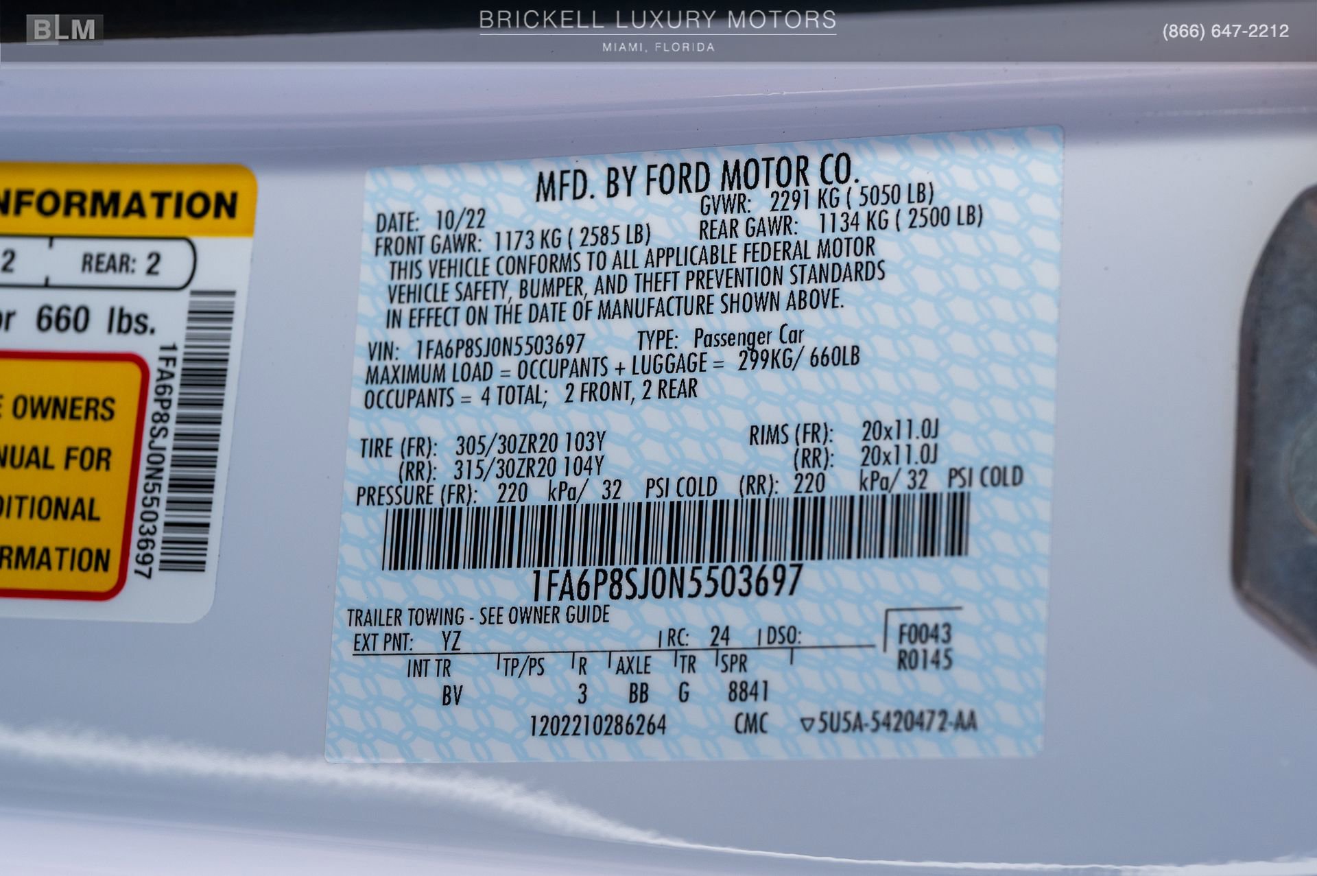 Used 2022 Ford Mustang Shelby GT500 w/ Handling Package image 32