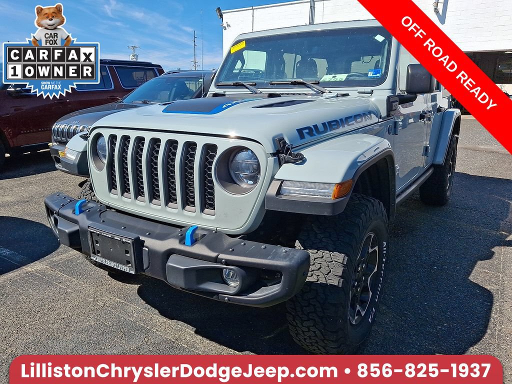 Used 2023 Jeep Wrangler Unlimited Rubicon 4xe w/ Steel Bumper Group
