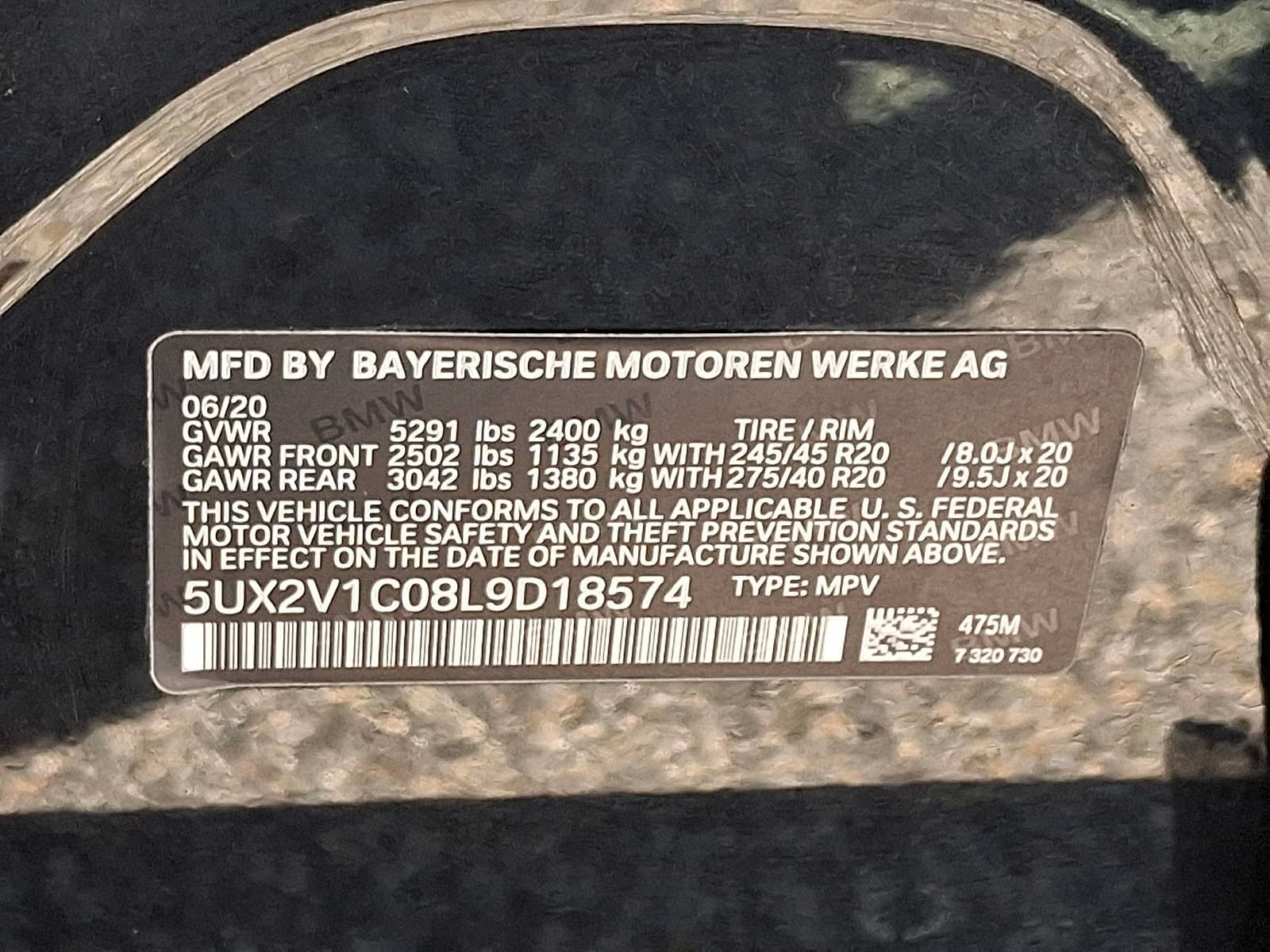 Used 2020 BMW X4 xDrive30i w/ M Sport Package 2 AWD/4WD image 30