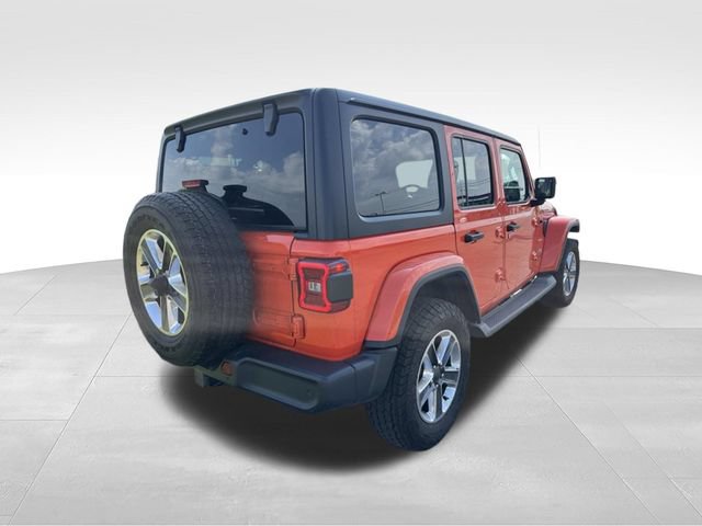 Used 2020 Jeep Wrangler Unlimited Sahara w/ Uconnect 4C Nav & Sound Group AWD/4WD image 3