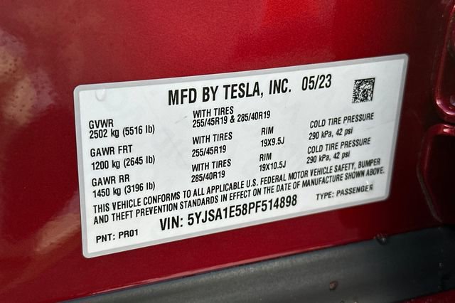 Used 2023 Tesla Model S Standard Range image 30