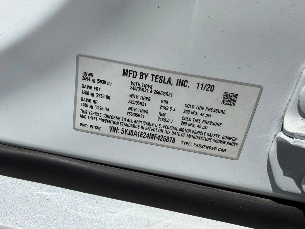 Used 2021 Tesla Model S Long Range AWD/4WD image 33