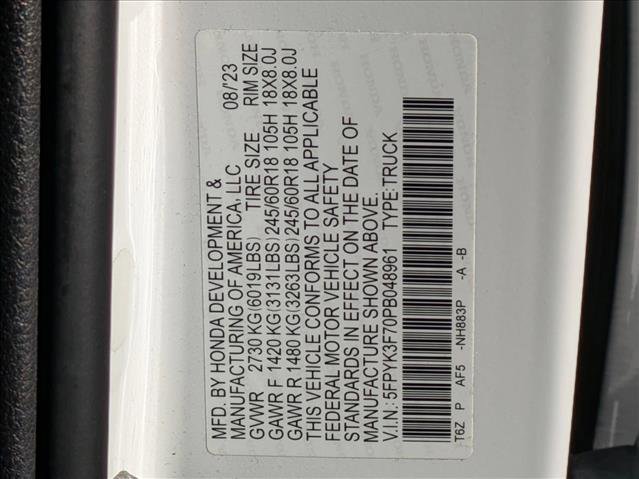 Used 2023 Honda Ridgeline RTL-E image 25