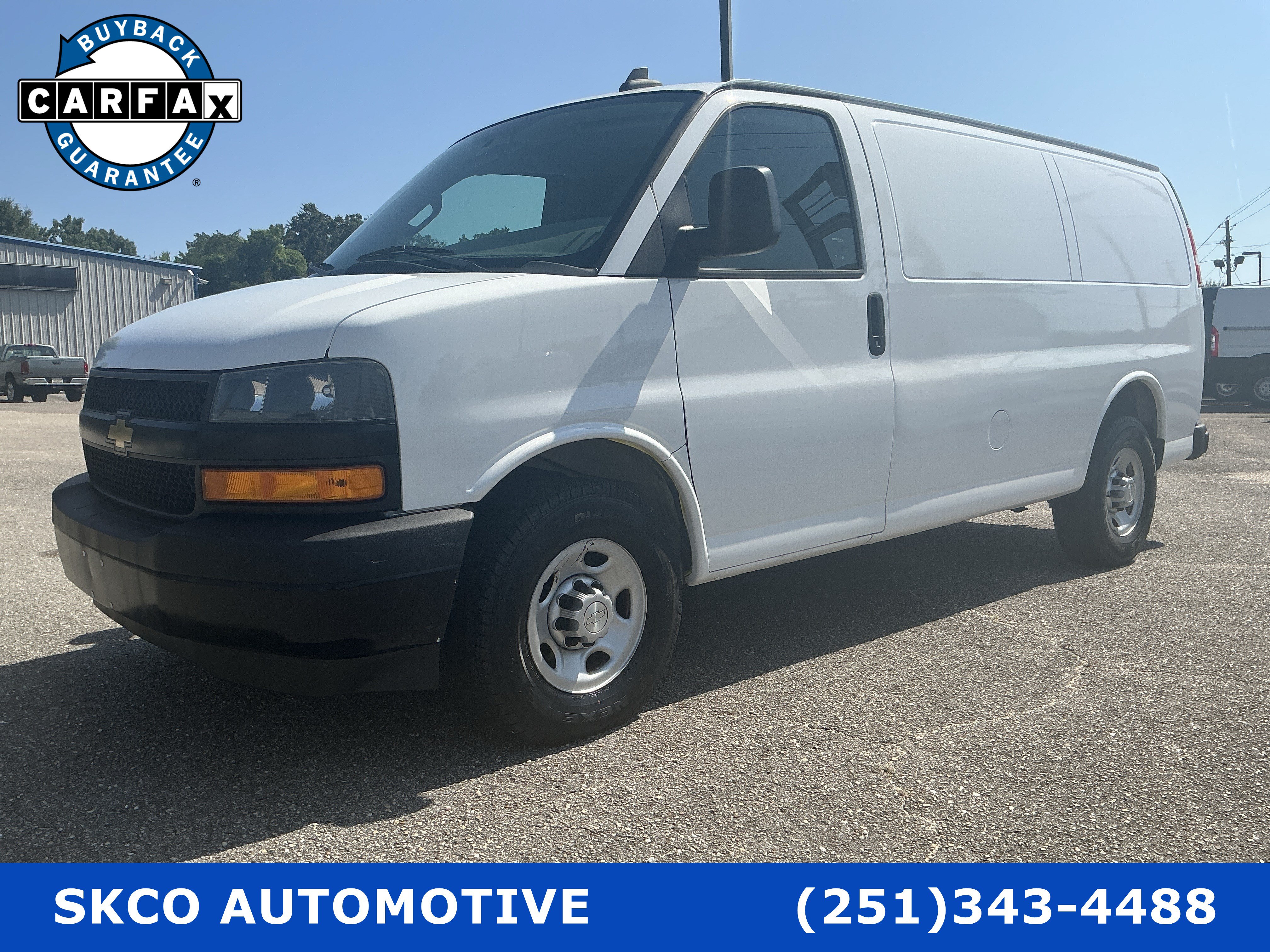 Used 2019 Chevrolet Express 2500 w/ Safety Package RWD image 1