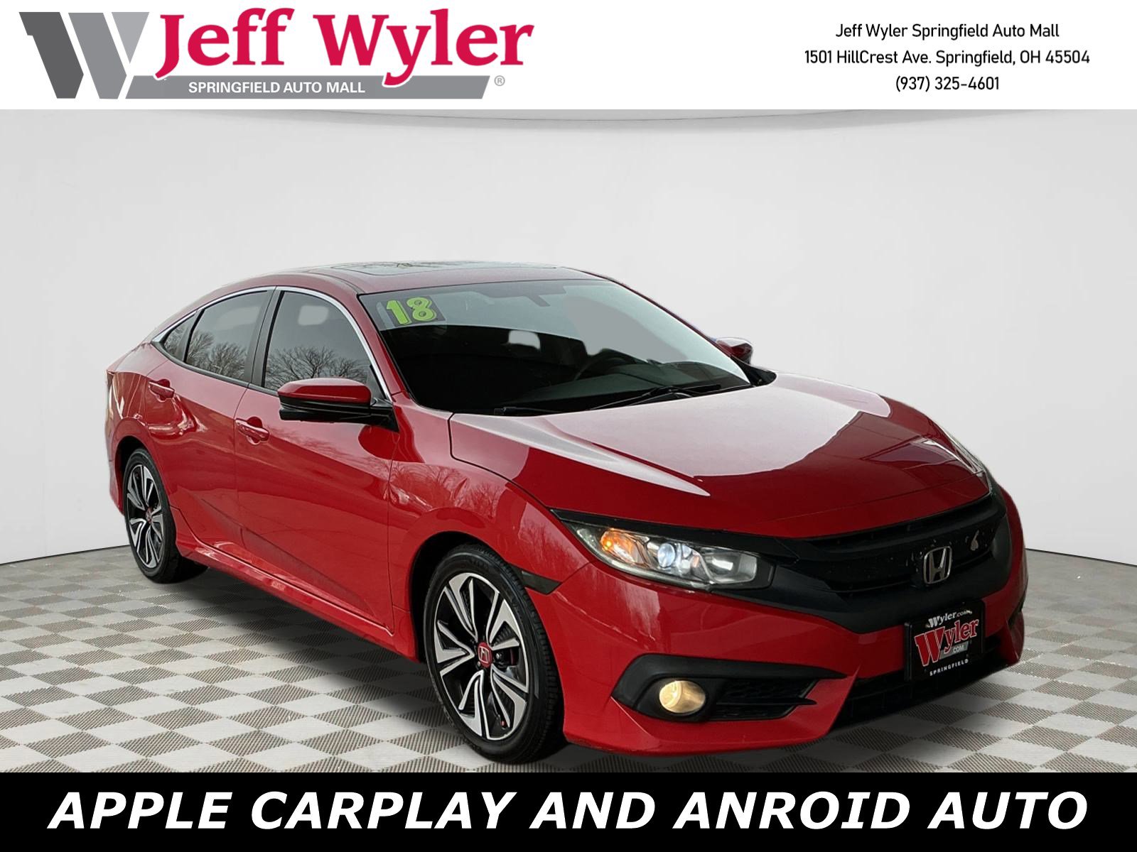 Used 2018 Honda Civic EX-T