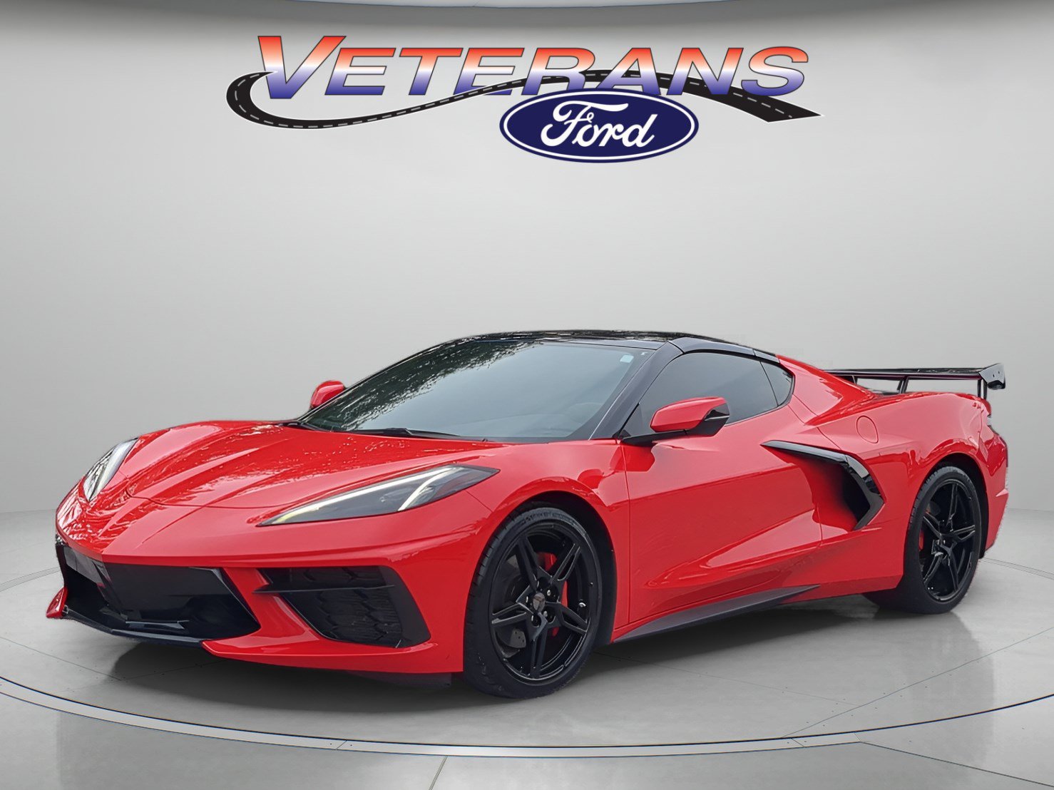 Used 2021 Chevrolet Corvette Stingray Coupe w/ 1LT RWD image 1