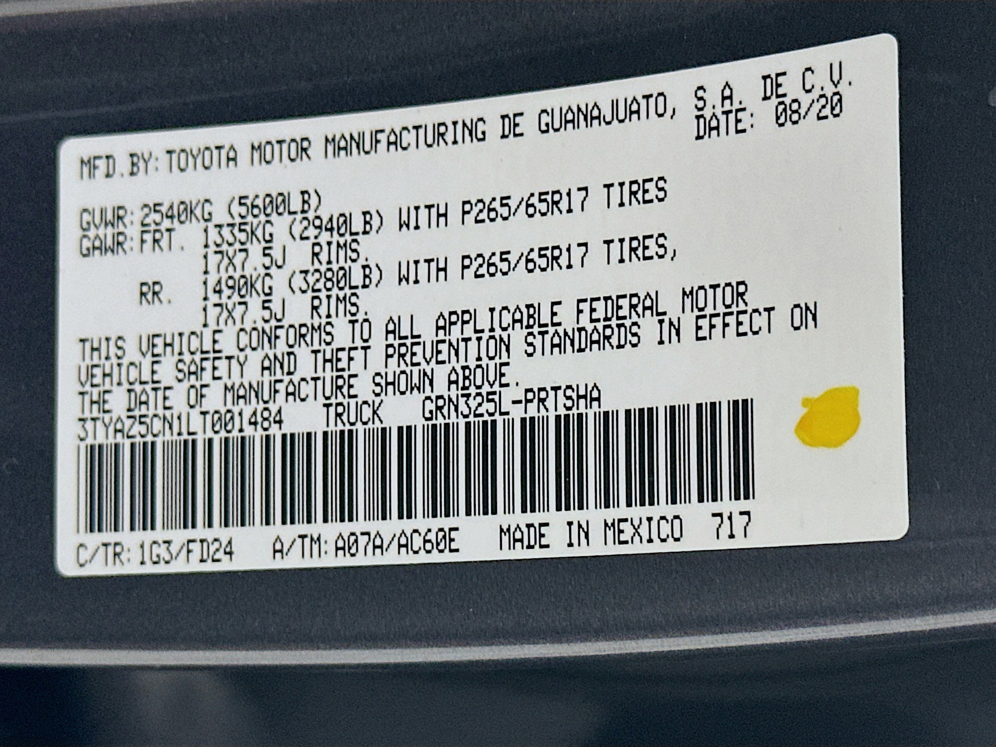 Used 2020 Toyota Tacoma TRD Sport image 12