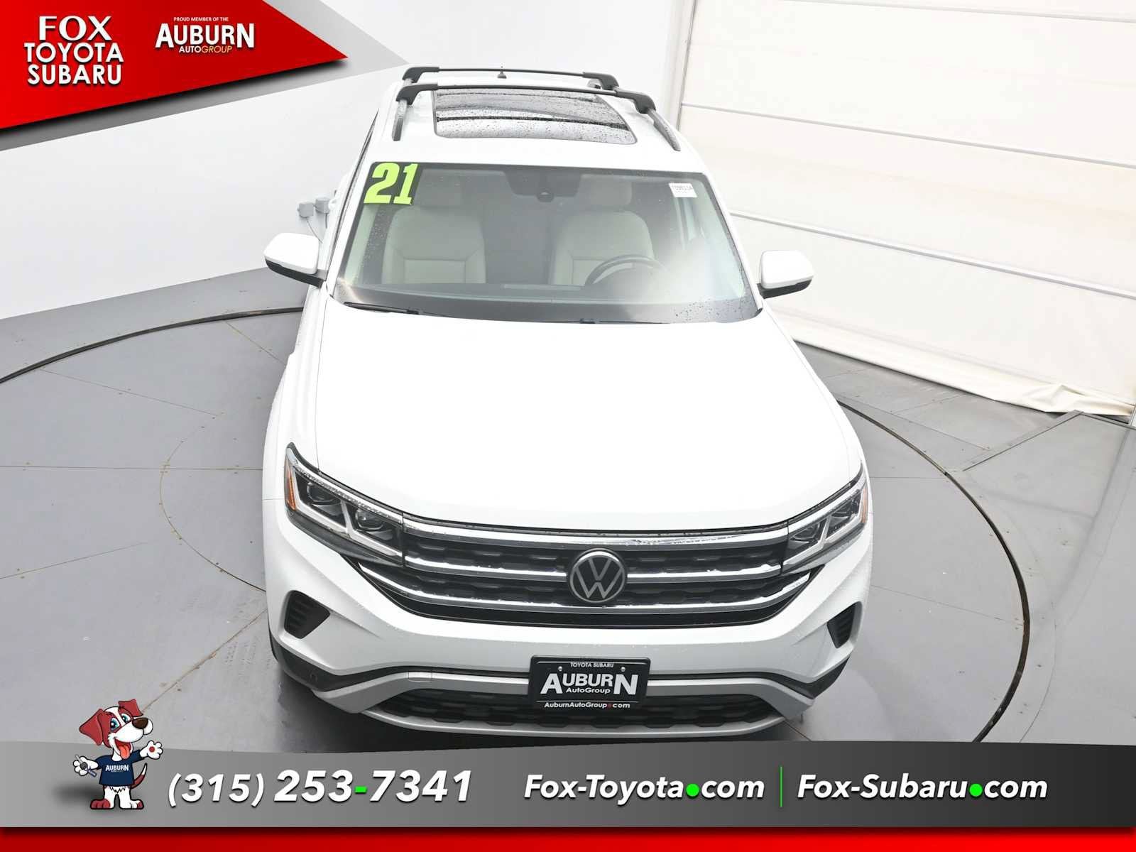 Used 2021 Volkswagen Atlas SE w/ Panoramic Sunroof Package AWD/4WD image 34