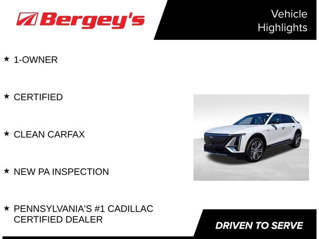 Certified 2024 Cadillac Lyriq Luxury w/ LPO, Floor Liner Package AWD/4WD image 4