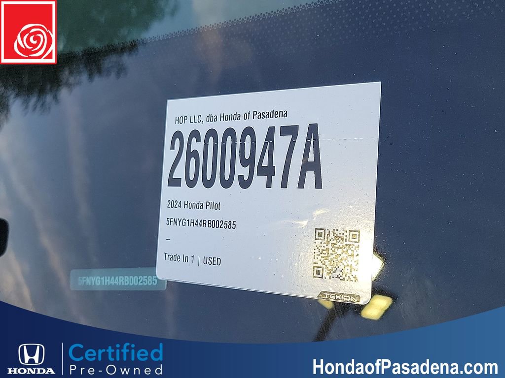 Certified 2024 Honda Pilot EX-L image 33