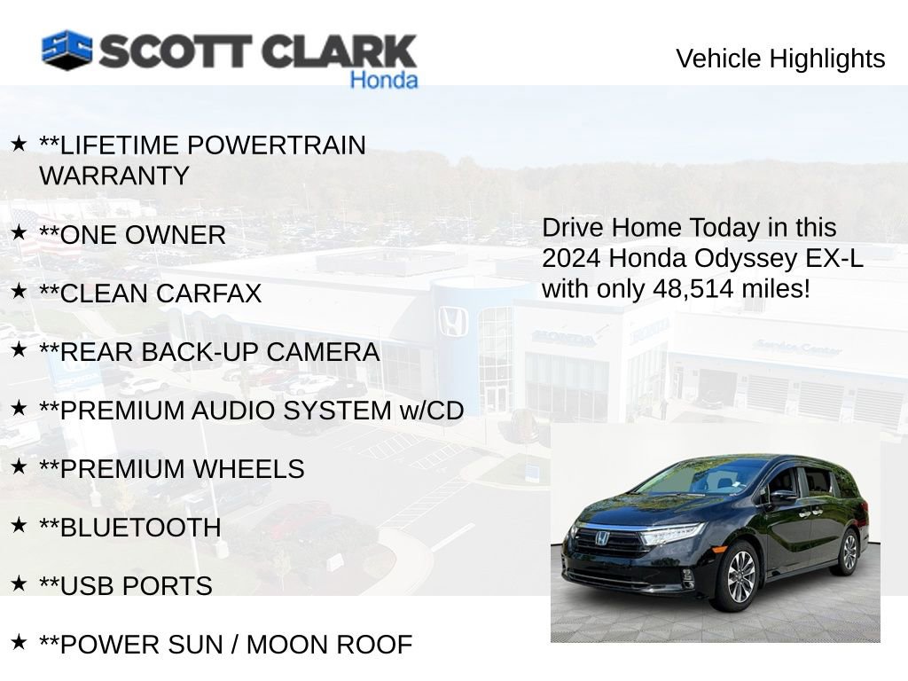 Used 2024 Honda Odyssey EX-L image 11