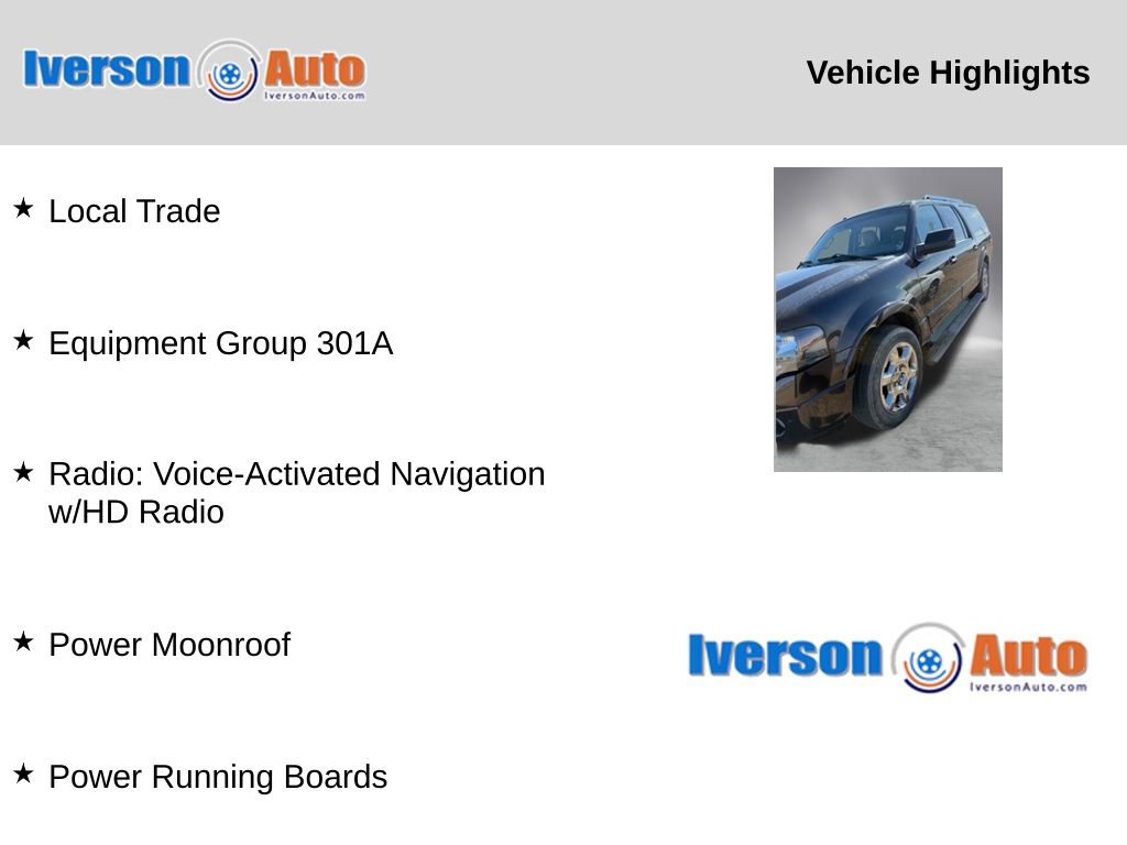 Used 2013 Ford Expedition EL Limited image 2