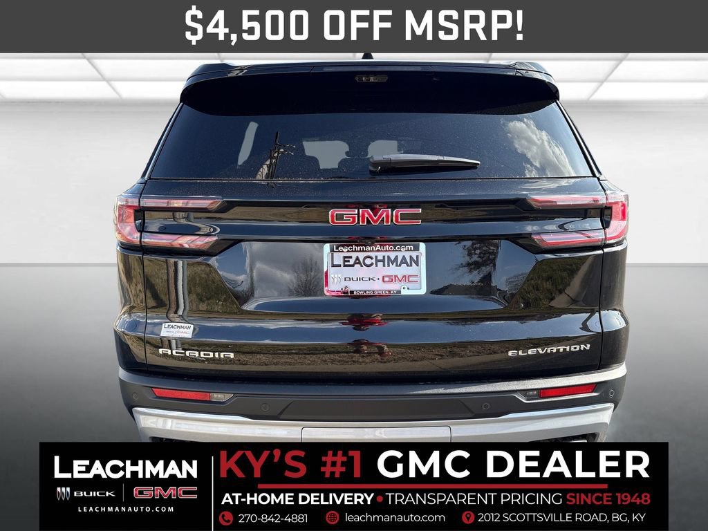 New 2026 GMC Acadia Elevation w/ LPO, Floor Liner Package FWD image 4