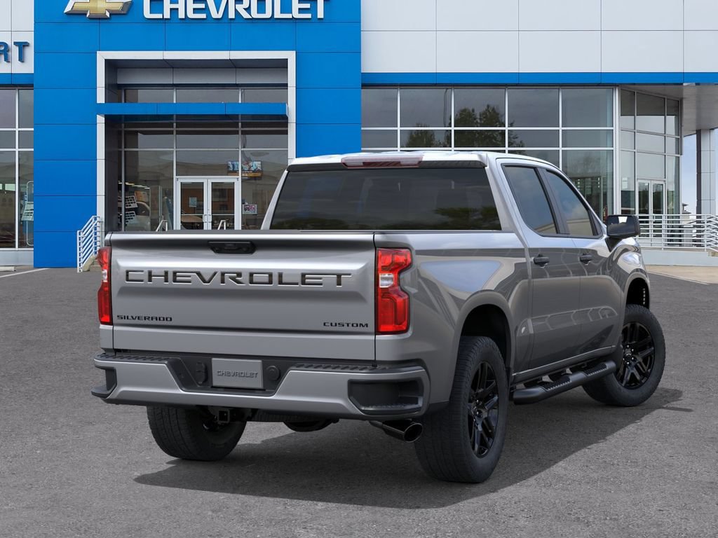 New 2026 Chevrolet Silverado 1500 Custom w/ Turbomax Blackout Package RWD image 4