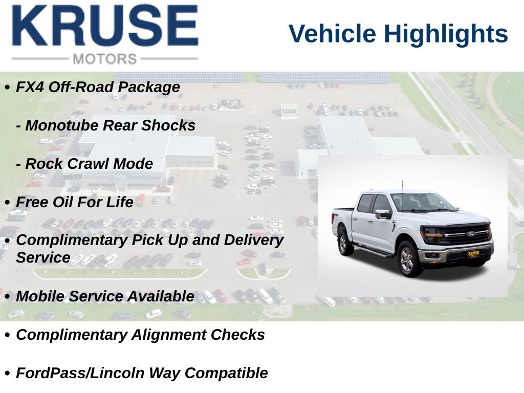 Used 2024 Ford F150 XLT w/ Equipment Group 302A MID AWD/4WD image 26