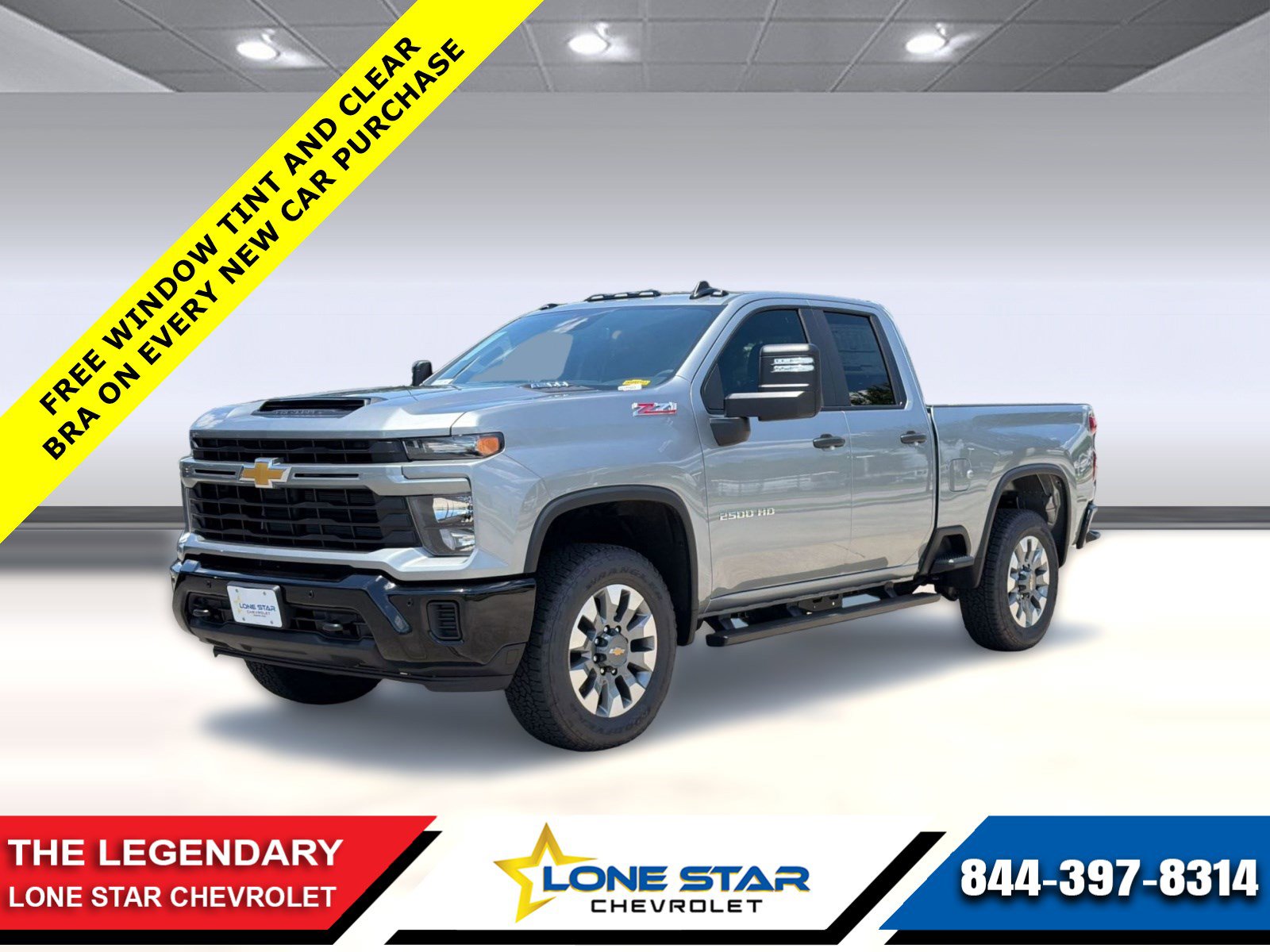 New 2026 Chevrolet Silverado 2500 Custom w/ Custom Value Package