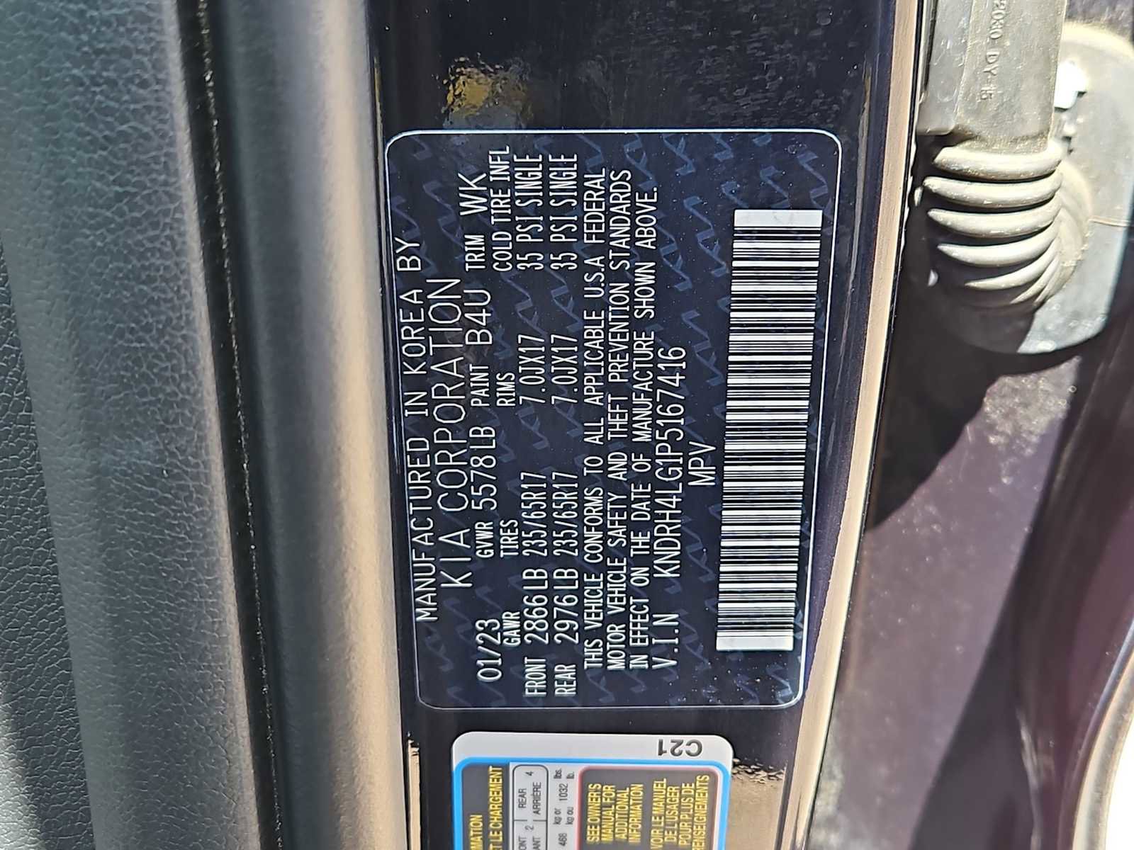 Used 2023 Kia Sorento EX FWD image 36